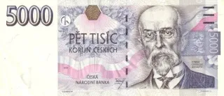 Czech Republic 5.000 Korun, 1999 image